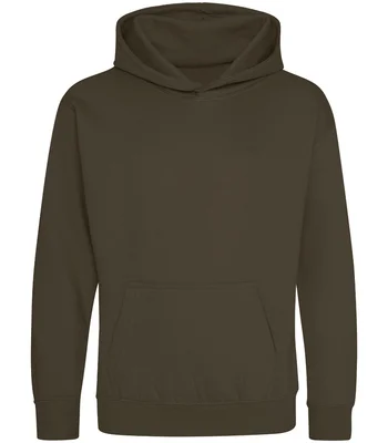 Just Hoods AWDis Kids Hoodie in OLI
