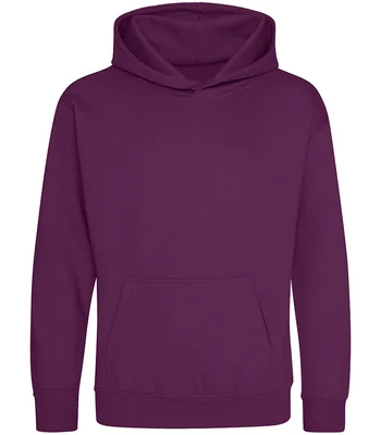 Just Hoods AWDis Kids Hoodie in PLU