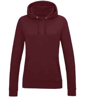 Just Hoods AWDis Ladies College Hoodie in BUR