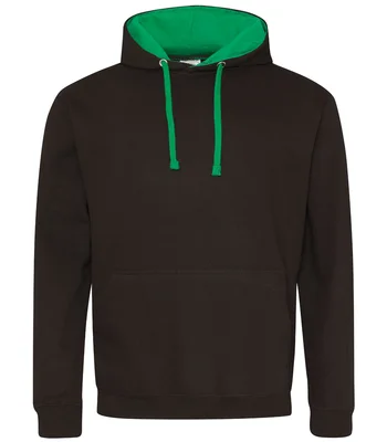 Just Hoods AWDis Varsity Hoodie in JB/KG