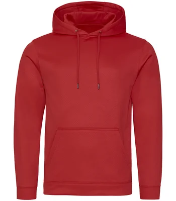 Just Hoods AWDis Sports Polyester Hoodie in FIR