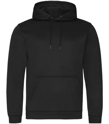 Just Hoods AWDis Sports Polyester Hoodie in JBK