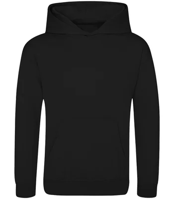 Just Hoods AWDis Kids Sports Polyester Hoodie in JBK
