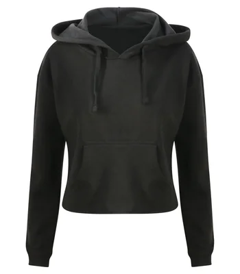 Just Hoods AWDis Ladies Cropped Hoodie in JBK