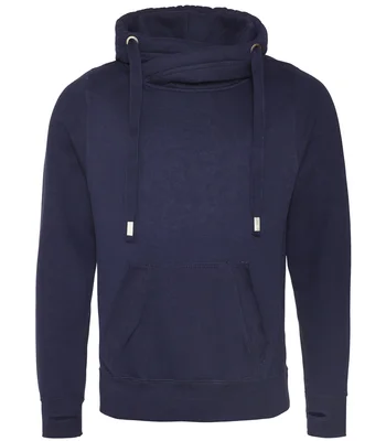 Just Hoods AWDis Cross Neck Hoodie in OXN
