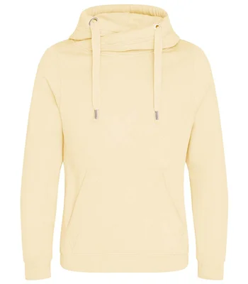 Just Hoods AWDis Cross Neck Hoodie in VMK