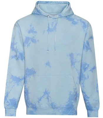 Just Hoods AWDis Tie-Dye Hoodie in BCD