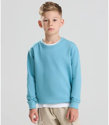 Just Hoods AWDis Kids Sweatshirt in DUG