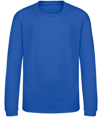 Just Hoods AWDis Kids Sweatshirt in BRO