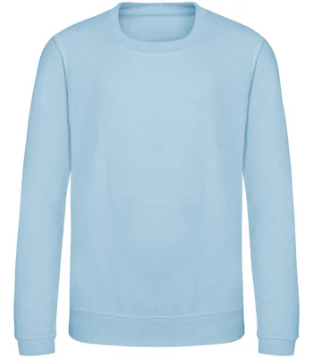 Just Hoods AWDis Kids Sweatshirt in ICE
