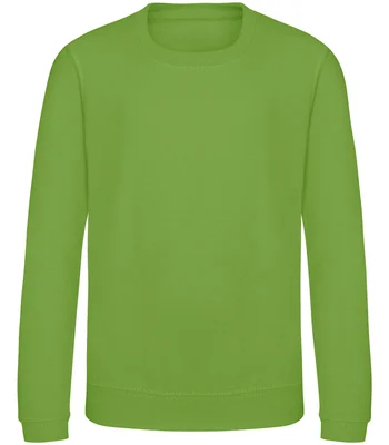 Just Hoods AWDis Kids Sweatshirt in LIM