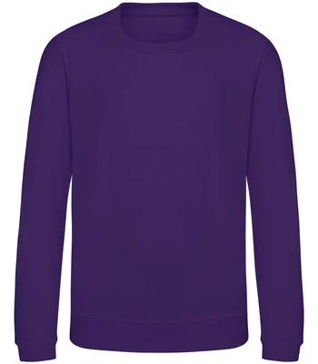 Just Hoods AWDis Kids Sweatshirt in PUR