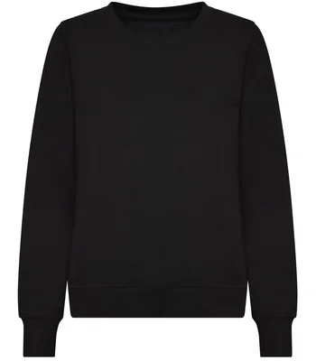 Just Hoods AWDis Ladies Sweatshirt in DBK