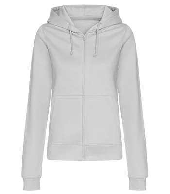 Just Hoods AWDis Ladies College Zoodie in HEA
