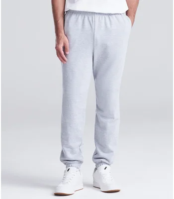 Just Hoods AWDis College Cuffed Jog Pants in DBK