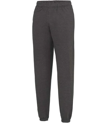 Just Hoods AWDis College Cuffed Jog Pants in CHA