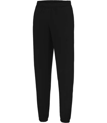Just Hoods AWDis College Cuffed Jog Pants in DBK