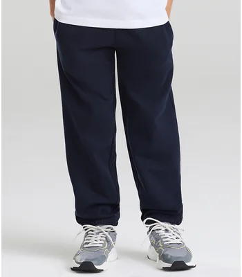 Just Hoods AWDis Kids Cuffed Jog Pants in JBK