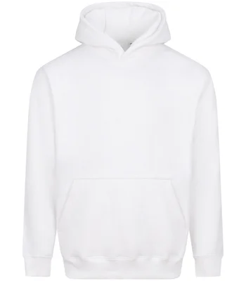 Just Hoods AWDis Vision Heavyweight Hoodie in Arctic White