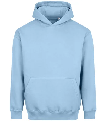 Just Hoods AWDis Vision Heavyweight Hoodie in Ice Blue