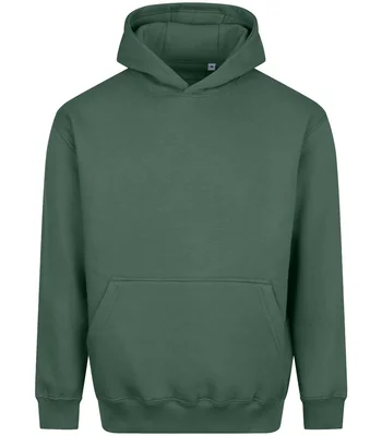 Just Hoods AWDis Vision Heavyweight Hoodie in Moss Green