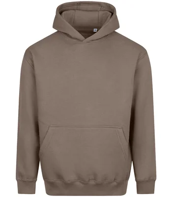Just Hoods AWDis Vision Heavyweight Hoodie in Natural Clay