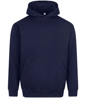 Just Hoods AWDis Vision Heavyweight Hoodie in New French Navy