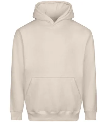 Just Hoods AWDis Vision Heavyweight Hoodie in Natural Stone