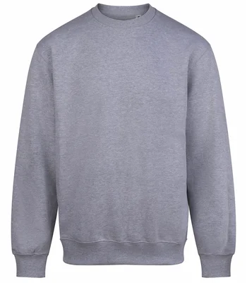 Just Hoods AWDis Vision Heavyweight Sweatshirt in Heather Grey