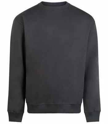 Just Hoods AWDis Vision Heavyweight Sweatshirt in Solid Charcoal