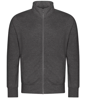 Just Hoods AWDis Campus Full Zip Sweatshirt in CHA
