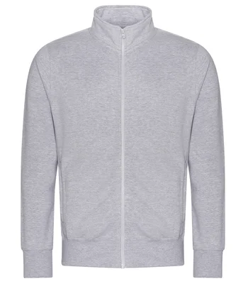 Just Hoods AWDis Campus Full Zip Sweatshirt in HEA