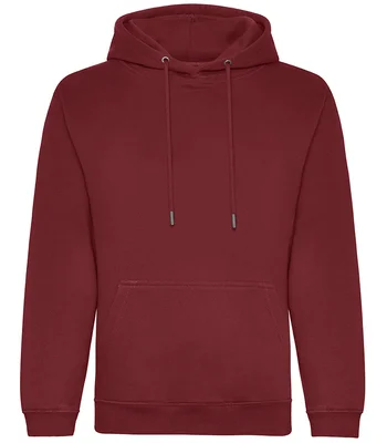 Just Hoods AWDis Organic Hoodie in BUR