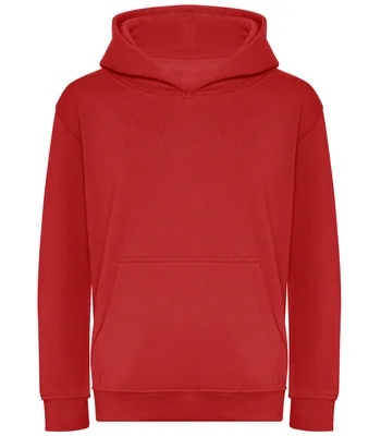Just Hoods AWDis Kids Organic Hoodie in FIR