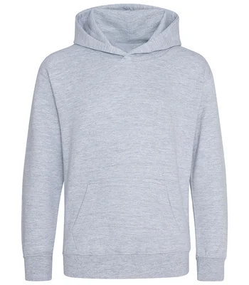 Just Hoods AWDis Kids Organic Hoodie in HEA