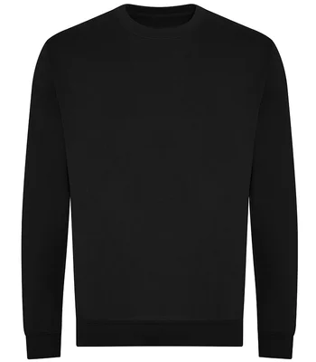 Just Hoods AWDis Unisex Organic Sweatshirt in DBK