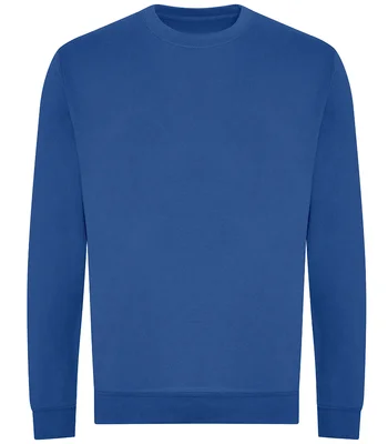Just Hoods AWDis Unisex Organic Sweatshirt in ROY