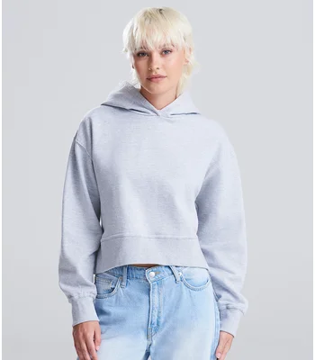 Just Hoods AWDis Ladies Relaxed Hoodie in DBK