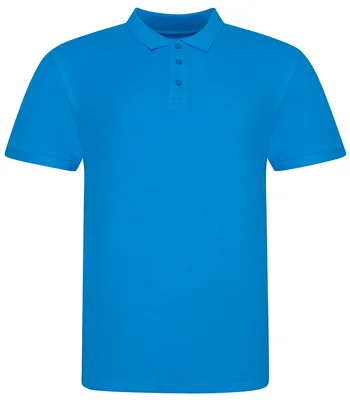 Just Polos AWDis The 100 Cotton Piqué Polo Shirt in AZR