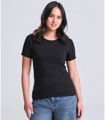 Just Ts AWDis Ladies Tri-Blend T-Shirt in HBK