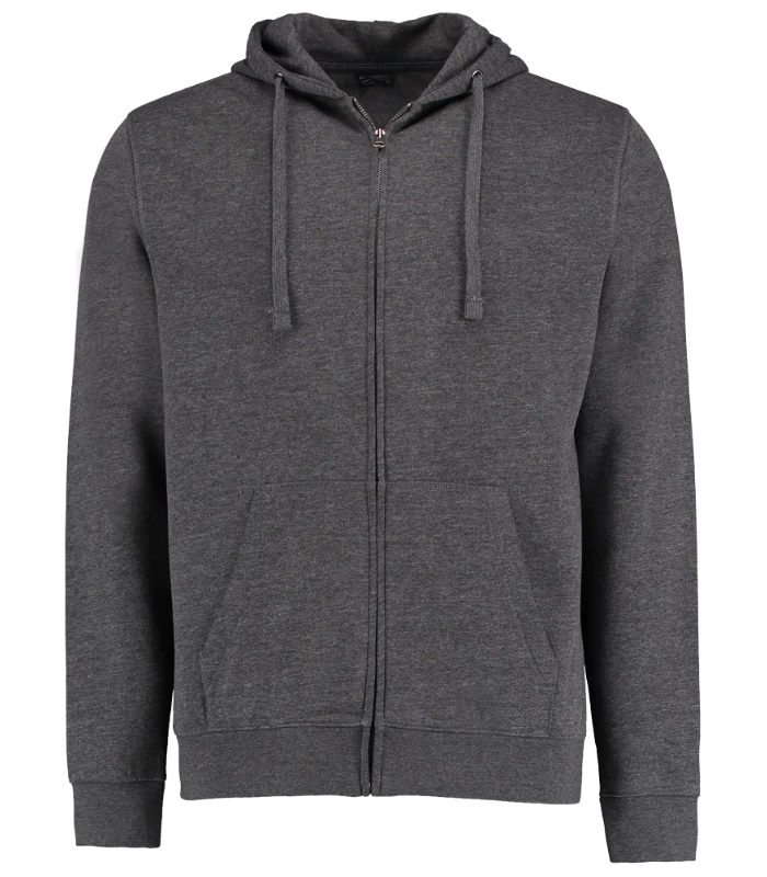 Kustom Kit Kustom Kit Klassic Zip Hooded Sweatshirt in DKM