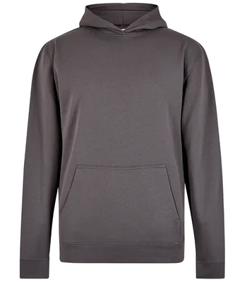Kustom Kit Kustom Kit Regular Fit Superwash® 60° Hoodie in Charcoal