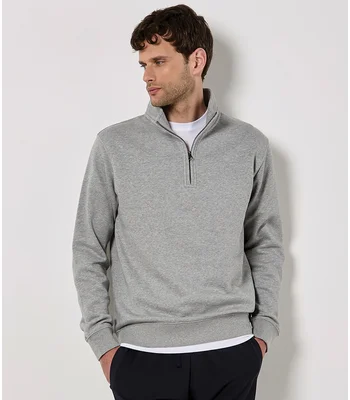 Kustom Kit Kustom Kit 1/4 Zip Sweatshirt in NAV