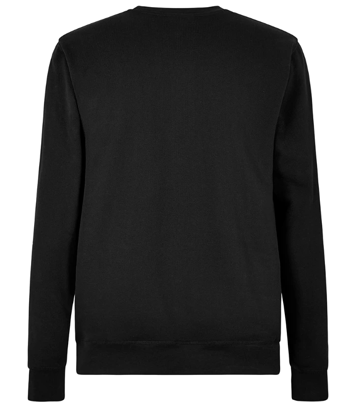 Kustom Kit Kustom Kit Regular Fit Piqué Sweatshirt in BLK