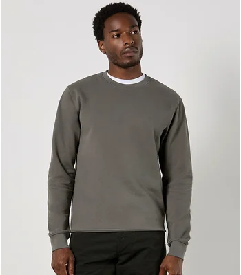 Kustom Kit Kustom Kit Regular Fit Piqué Sweatshirt in BLK