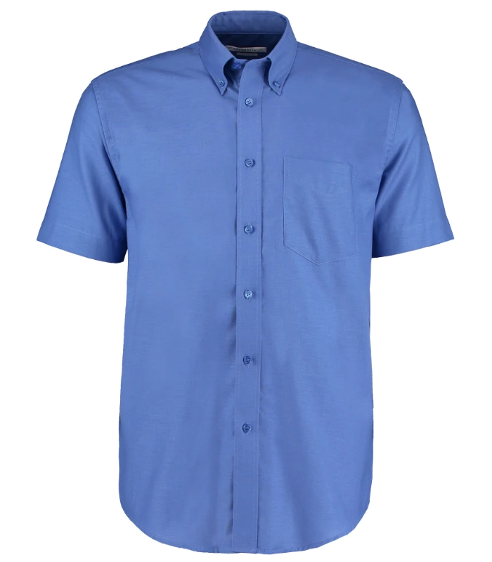 Kustom Kit Kustom Kit Short Sleeve Classic Fit Workwear Oxford Shirt in ITB
