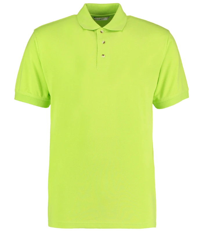 Kustom Kit Kustom Kit Workwear Piqué Polo Shirt in LIM