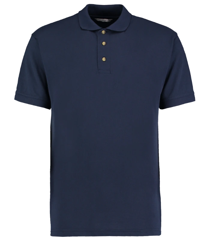 Kustom Kit Kustom Kit Workwear Piqué Polo Shirt in NAV