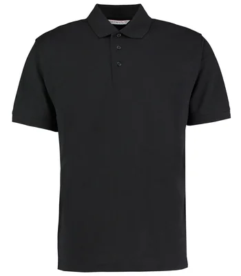 Kustom Kit Kustom Kit Klassic Poly/Cotton Piqué Polo Shirt in BLK