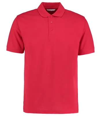 Kustom Kit Kustom Kit Klassic Poly/Cotton Piqué Polo Shirt in RED